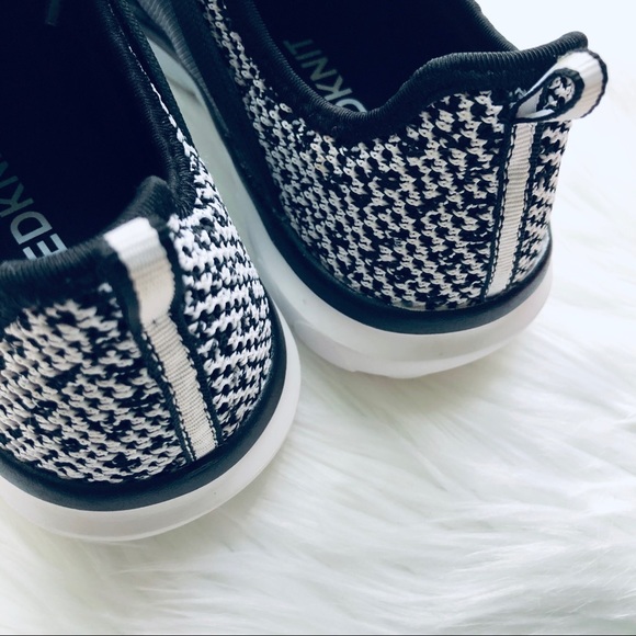TRADED Black & White Knit Boutique Sneaker 👟 NWOT - Picture 5 of 9